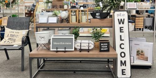 Modern Farmhouse Decor from $5 Shipped on Kohls.online