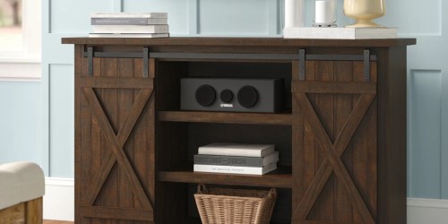 Three Posts Lorraine TV Stand Just $129.99 Shipped on Wayfair (Regularly $290)