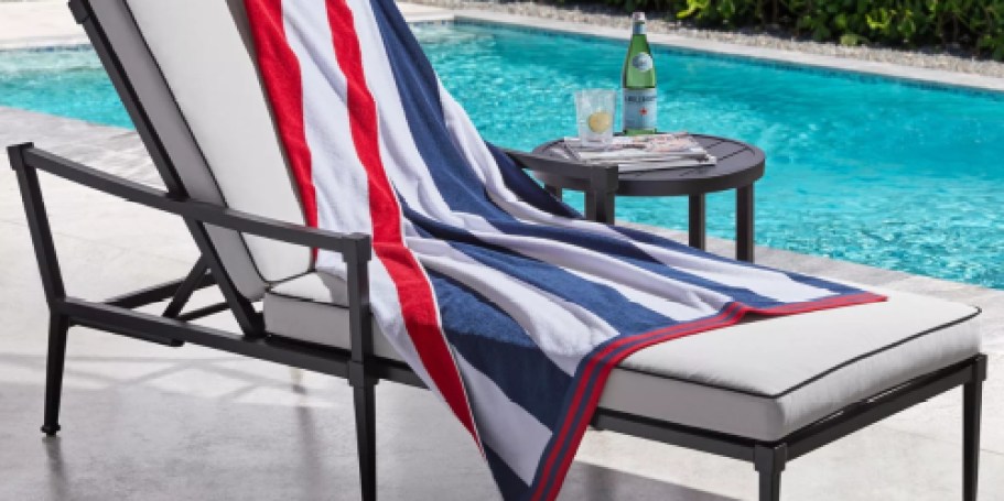 Walmart Mainstays Beach Towel 4-Pack Only $13.81 (Regularly $24) | Just $3.40 Per Towel