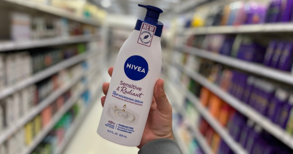 Nivea Sensitive and Radiant Body Lotion