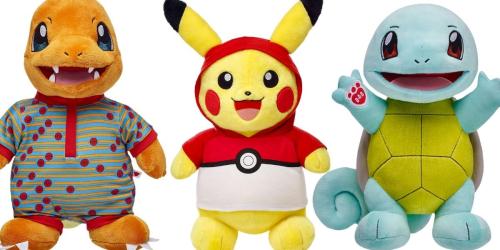 Build-A-Bear Has Fun Pokemon Styles Available + Save $10 Off Bundles