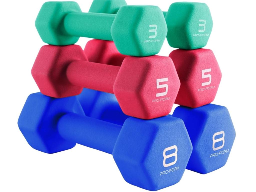 ProForm Neoprene Dumbbell Set