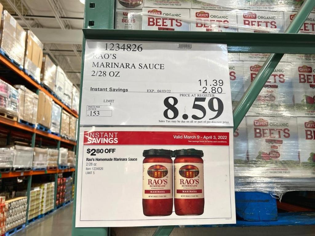 Rao's Marinara Pasta Sauce 2-Pack