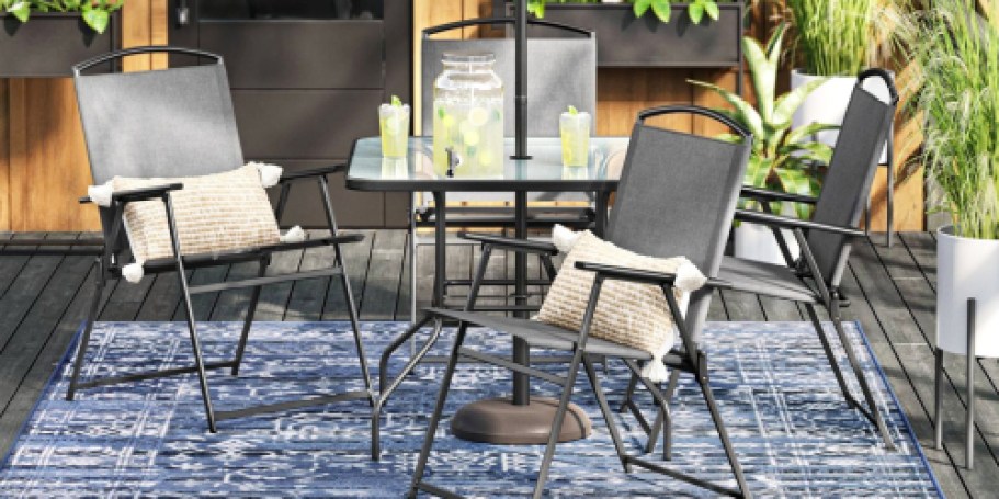 Room Essentials 6-Piece Patio Dining Set with Umbrella Only $115.50 on Target.online