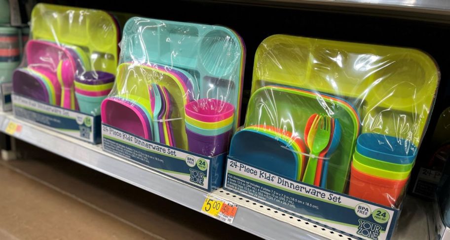 dinnerware sets at Walmart