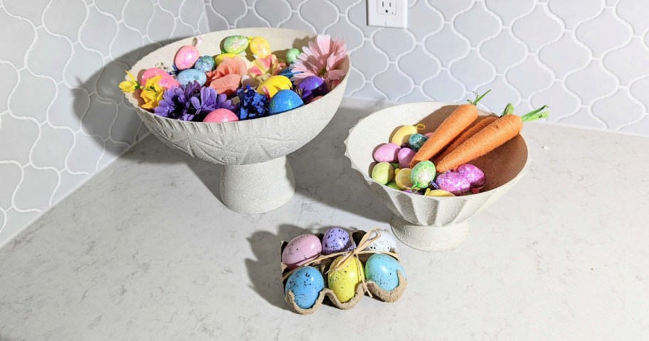 easter dollar tree bowls decor