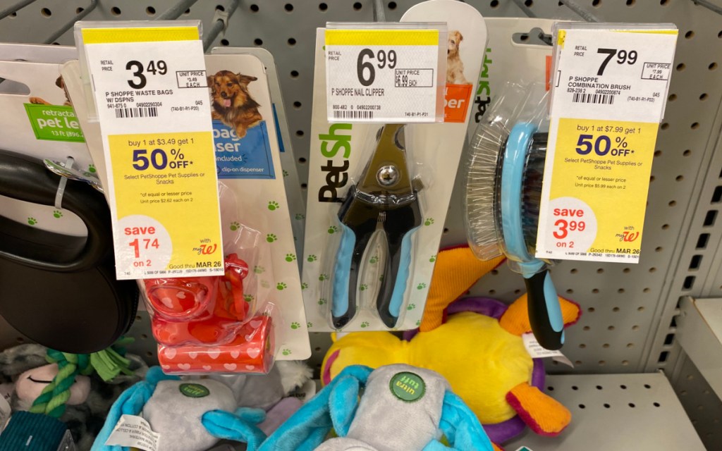 pet supplies at walgreens