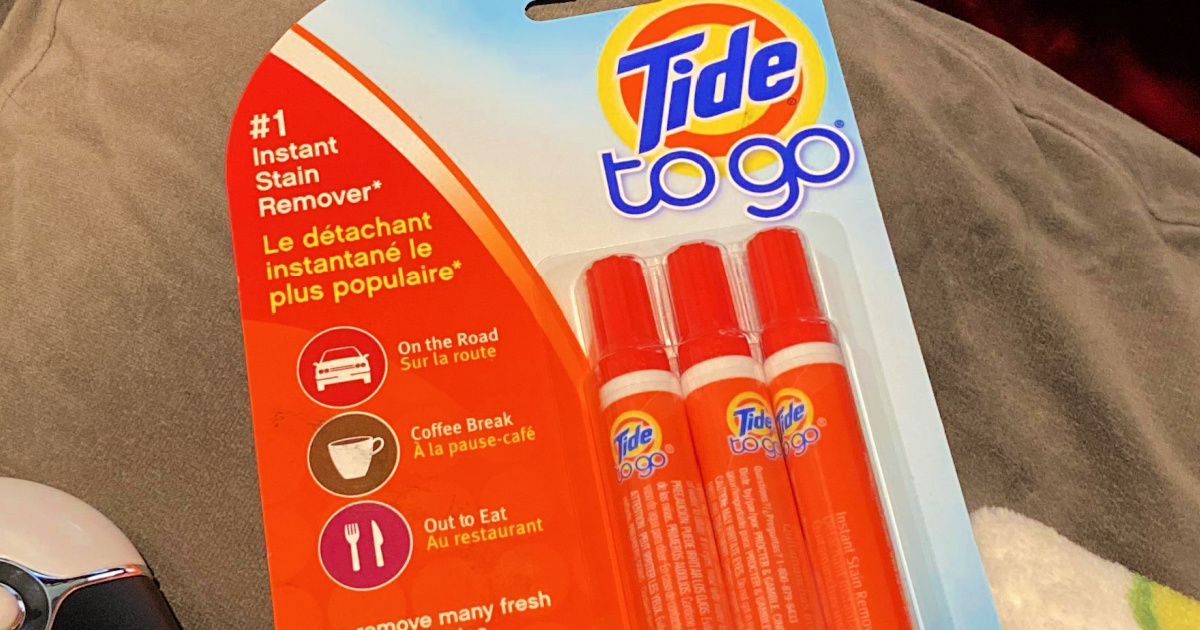 Tide To Go Pens 3-Pack Just $5.60 Shipped on Amazon (Regularly $8)