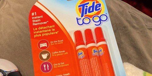 Tide To Go Pens 3-Pack Just $5.60 Shipped on Amazon (Regularly $8)