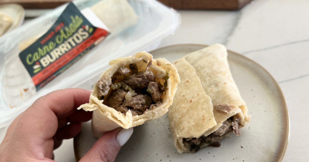 trader joes carne asada burrito