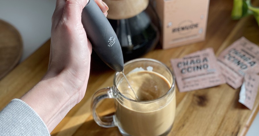 Handheld Milk Frothers from $3.99 on Amazon – Great for Coffee & Protein Shakes!