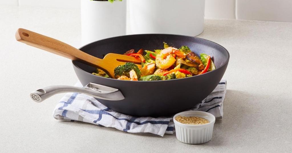 Calphalon Hard Anodized 10.5" Nonstick Wok