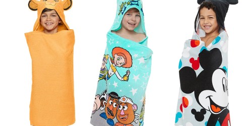 Disney Hooded Towels from $10 on Kohl’s.online (Regularly $25)