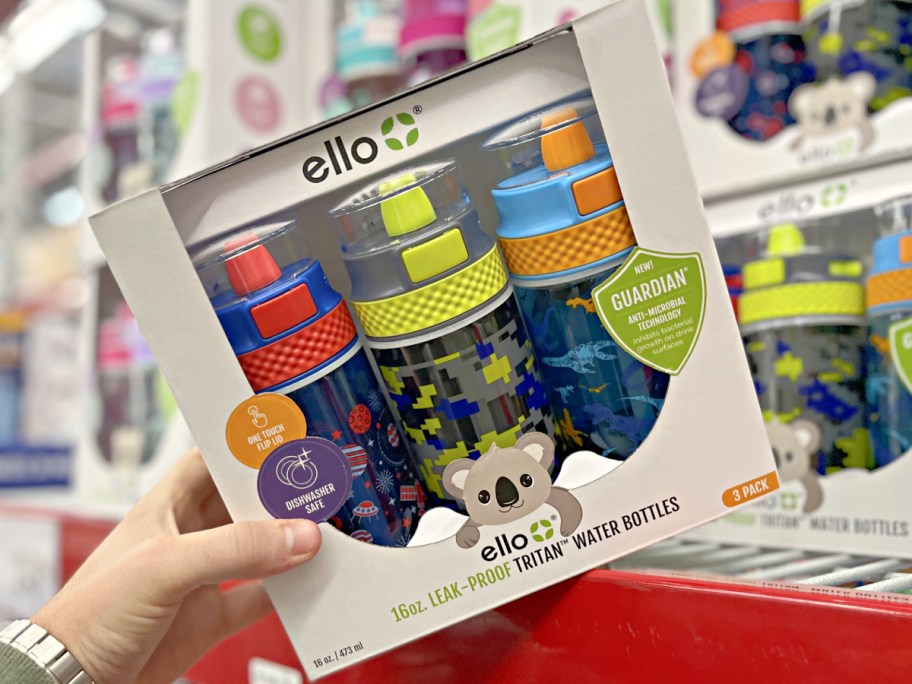 Ello pack of kids water bottles 