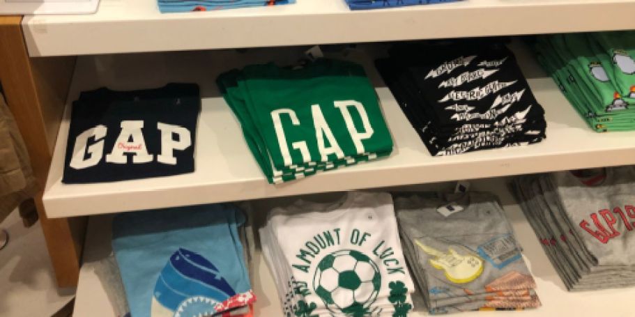 Up to 85% Off GAP Clearance | $2 Tees AND $6.48 Jeans!