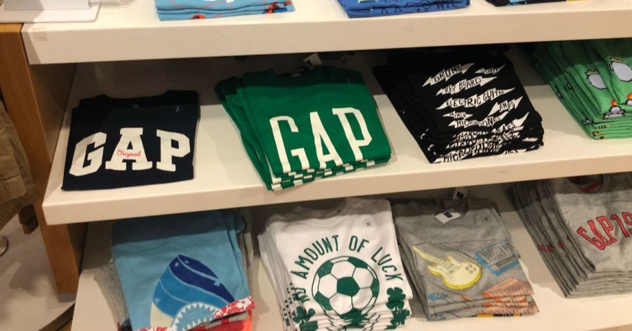 Up to 85% Off GAP Clearance | $2 Tees, $6.48 Jeans, $12.49 Hoodies, & More!