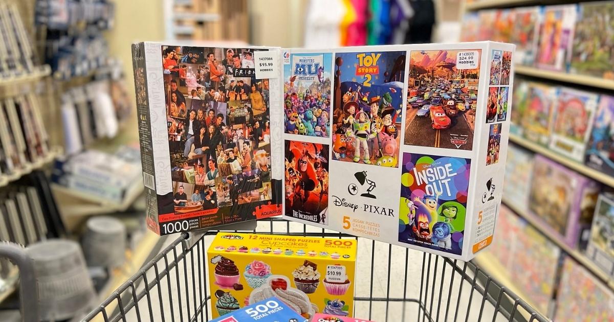 hobby lobby friends and disney pixar puzzles