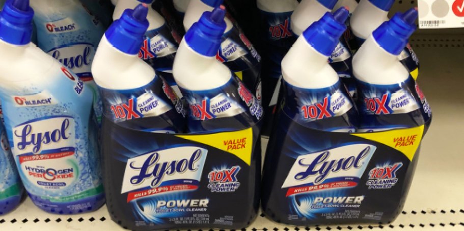 Lysol Toilet Bowl Cleaner Gel 2-Pack Only $3.44 Shipped on Amazon