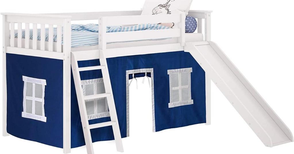 Max & Lily Twin Low Loft Bed