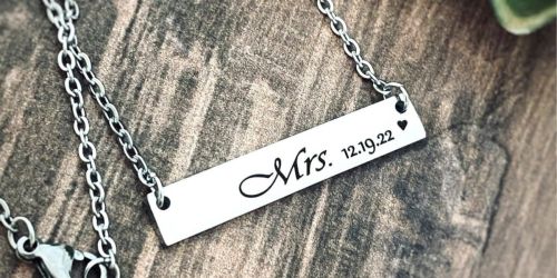 Custom Anniversary Necklace Only $14.99 Shipped on Jane.online + More Personalized Gifts