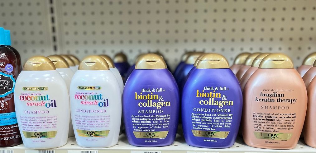 OGX Hair Care on Shelf