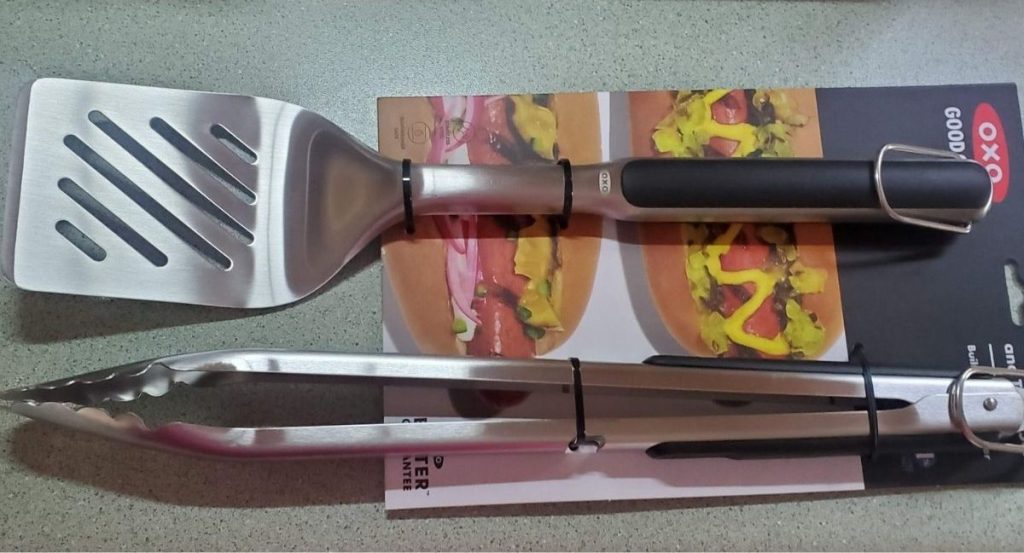 OXO Tongs and Spatula