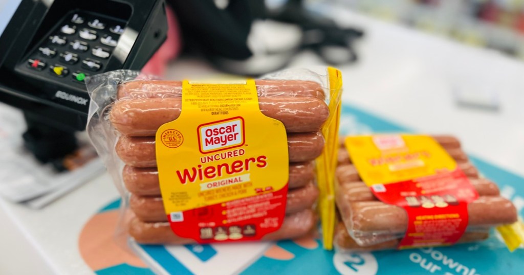 Oscar Mayer Wieners on store shelf