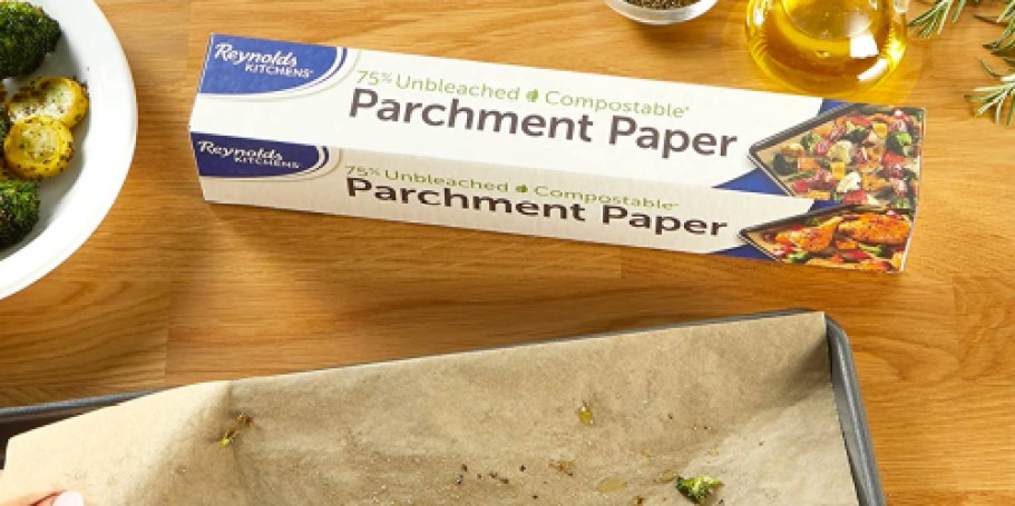 Reynolds 45-Sq Ft. Parchment Paper Only $2.80 Shipped on Amazon (Reg. $6)