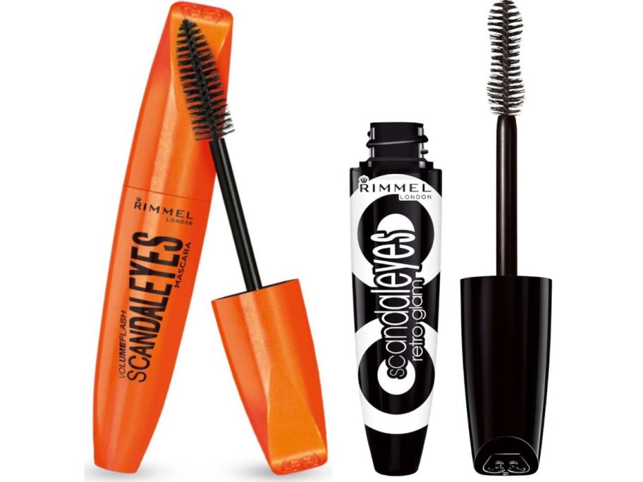 2 tubes of Rimmel Scandaleyes mascara