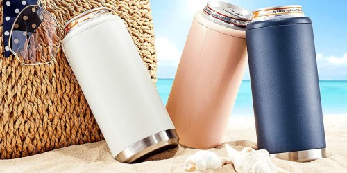 Highly-Rated Skinny Can Coolers from $6.89 on Amazon (Reg. $13+) | Lots of Cute Designs