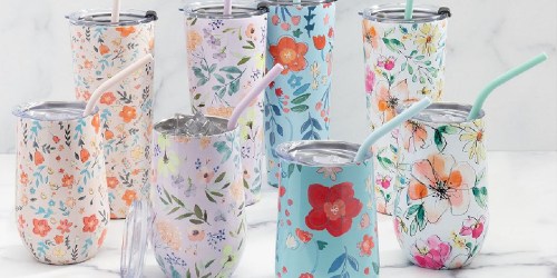 Thirstystone Insulated Tumblers from $11 on Macy’s.online (Regularly $22) – Cute Floral Prints!