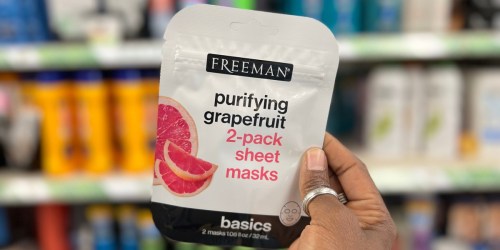 Freeman Face & Hair Masks Only $1.25 at Dollar Tree