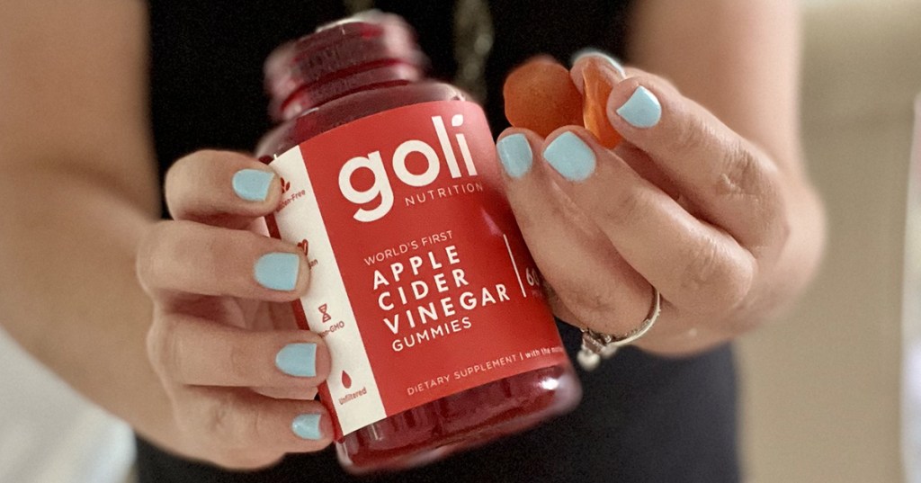 goli apple cider vinegar gummy supplements