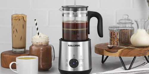 Kalorik 8-in-1 Beverage Maker Only $74.99 Shipped on Lowes.online (Reg. $100) | Make Cappuccinos, Cold Brew & More