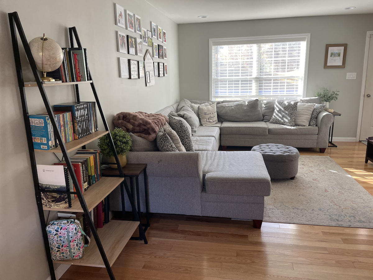 wayfair way day furniture sale bookshelf in living room