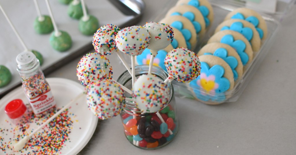 sugar cookie pops