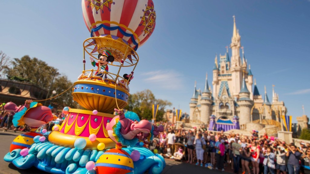 parade at Disney World