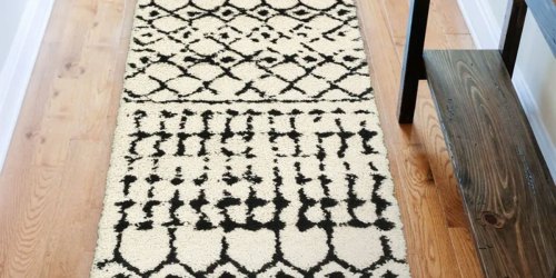 Stain-Resistant Shag Runner Rug Just $55.99 Shipped on Jane.online (Regularly $119) + More Furniture Deals