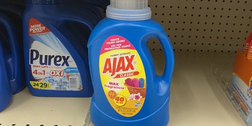 Ajax Liquid Laundry Detergent Just $1 on Walmart.online