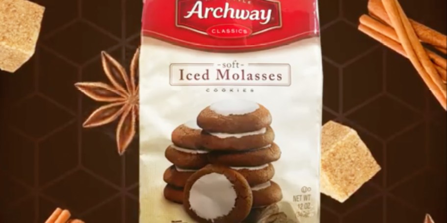 Archway Iced Molasses Cookies 12oz Bag Only $3.87 Shipped on Amazon