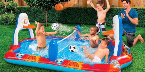 Huge Savings on Kids Pools | Banzai Sports Arena Play Center Pool Just $9.99 on BestBuy.online (Regularly $45)