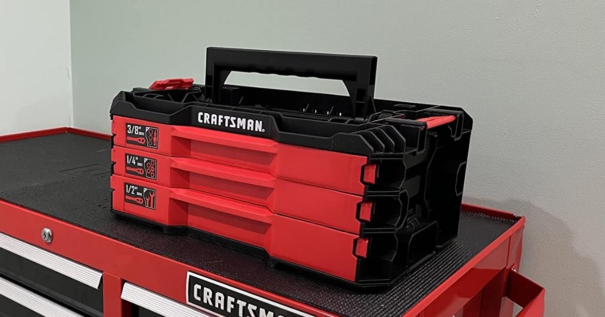 Craftsman Mechanics Tool Kit 3-Drawer Box