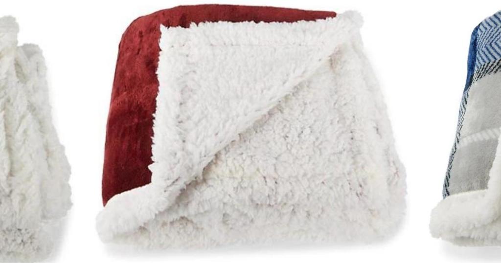 Faux Fur Polyester Throw