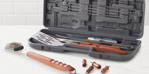 Food Network 17-Piece BBQ Tool Set from $22 on Kohl’s.online (Reg. $40) | Great Father’s Day Gift