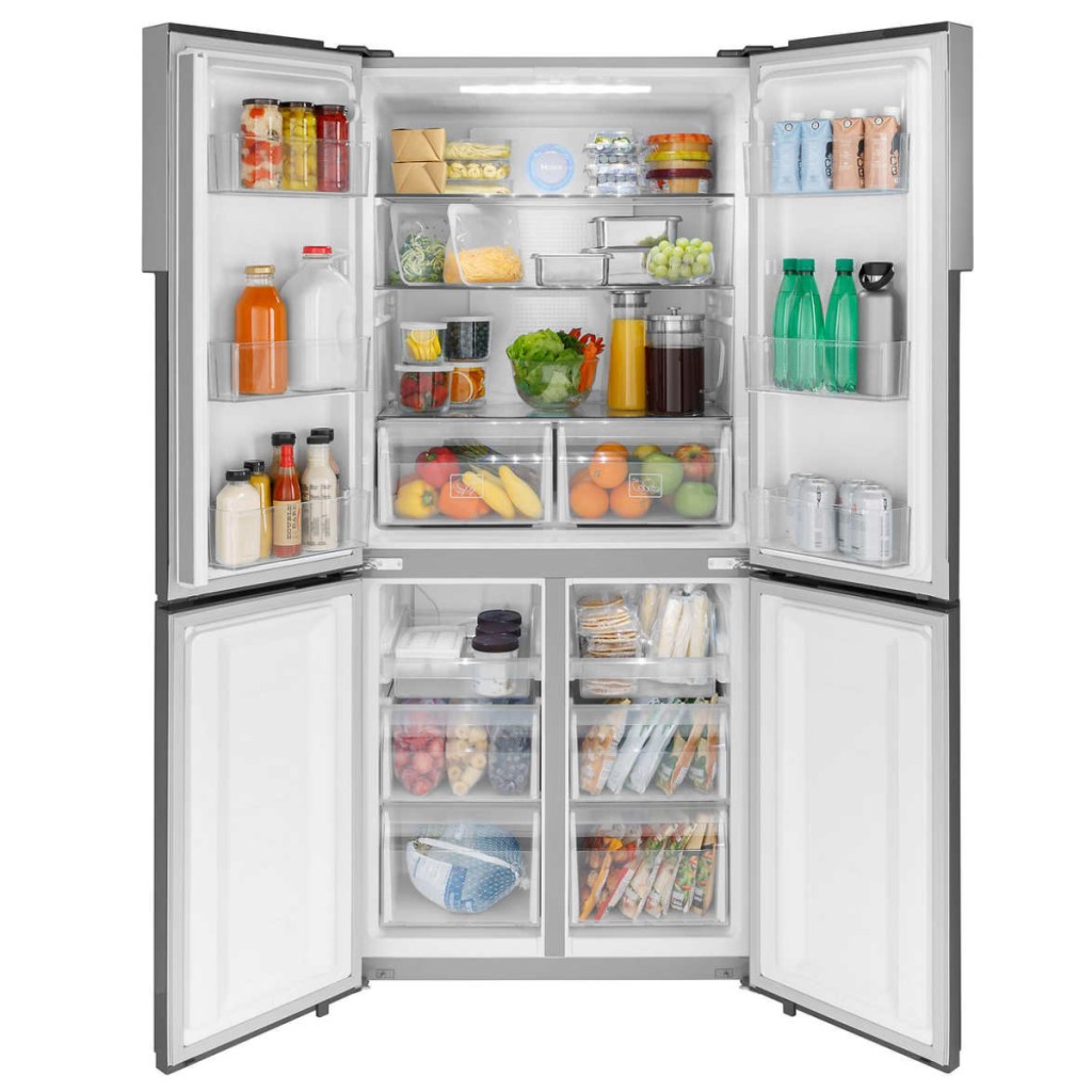 Haier Fridge with open doors