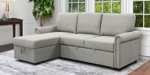 Reversible Storage Sectional w/ Pullout Bed Just $699 on Sam’sClub.online (Regularly $900)