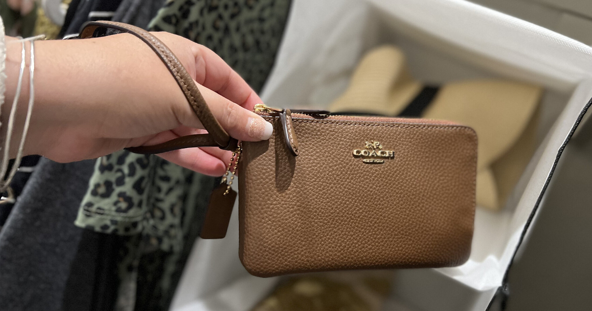 Coach Wristlets from $26 (Regularly $88) + Free Shipping