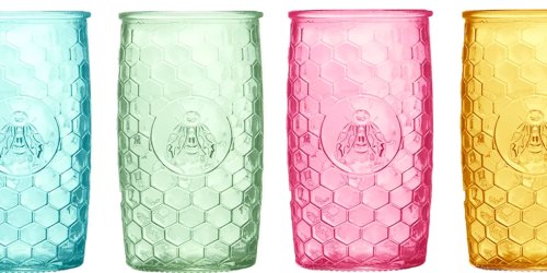 Embossed Highball Glasses 4-Pack from $11.69 on Wayfair (Regularly $26)