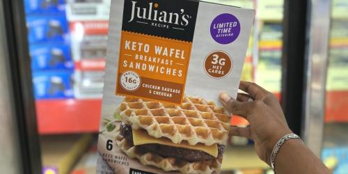 Keto Wafel Breakfast Sandwich 6-Packs Only $10.98 at Sam’s Club