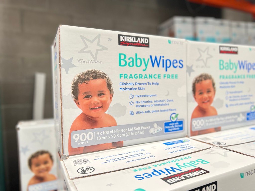 Kirkland Baby Wipes in costco